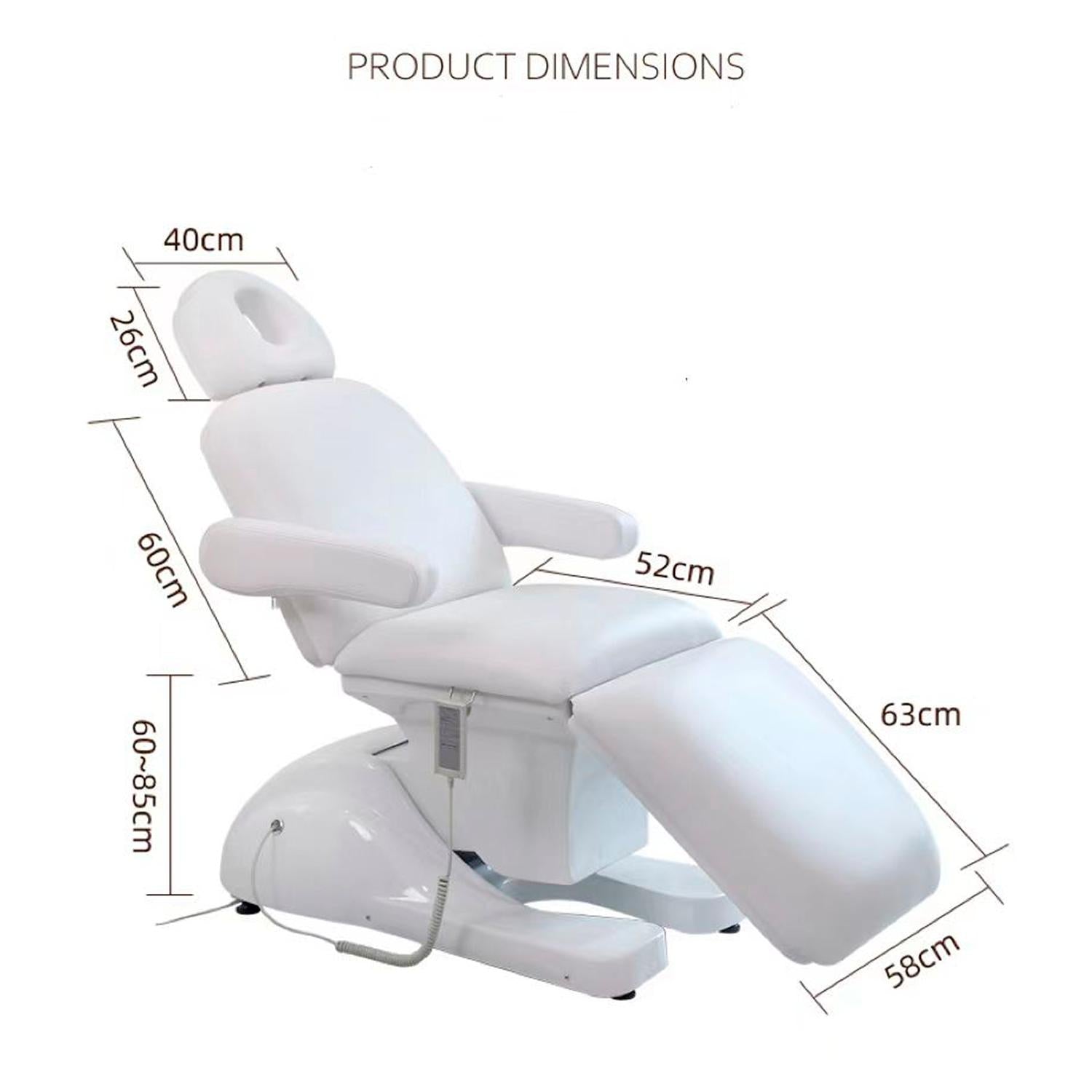 Sillón camilla Eléctrica para masajes.