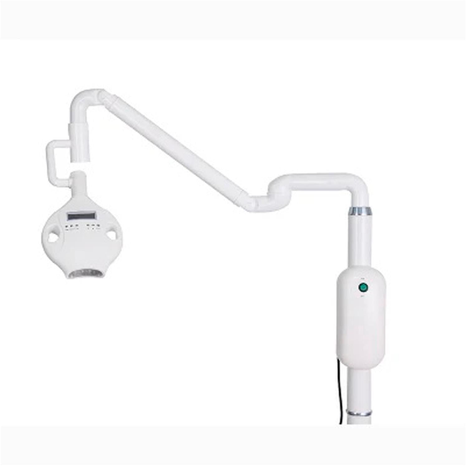 Lámpara blanqueamiento dental 3 colores pedestal.
