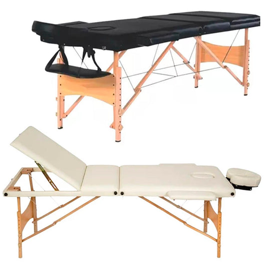 Camilla para Masajes De 3 Cuerpos Portátil.