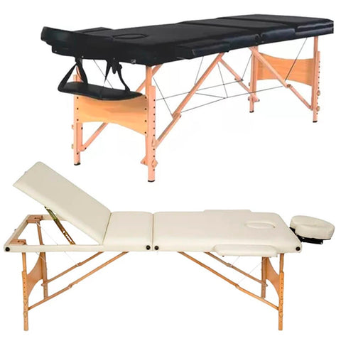 Camilla para Masajes De 3 Cuerpos Portátil.