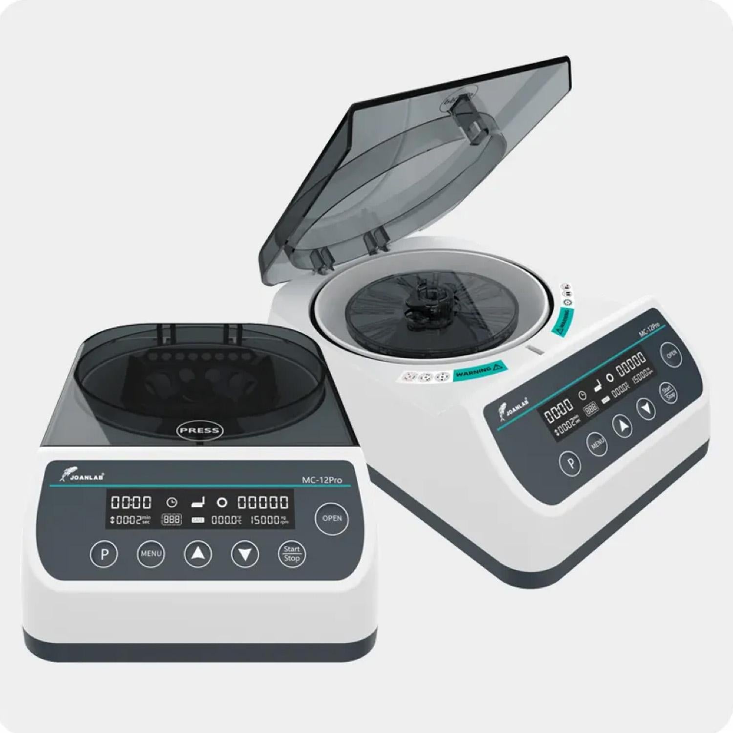 Centrifuga de Alta Velocidad MC-12Pro 12000 RPM Hematocrito, Tubos Tipo Eppendorf, Tres Rotores Incluidos.
